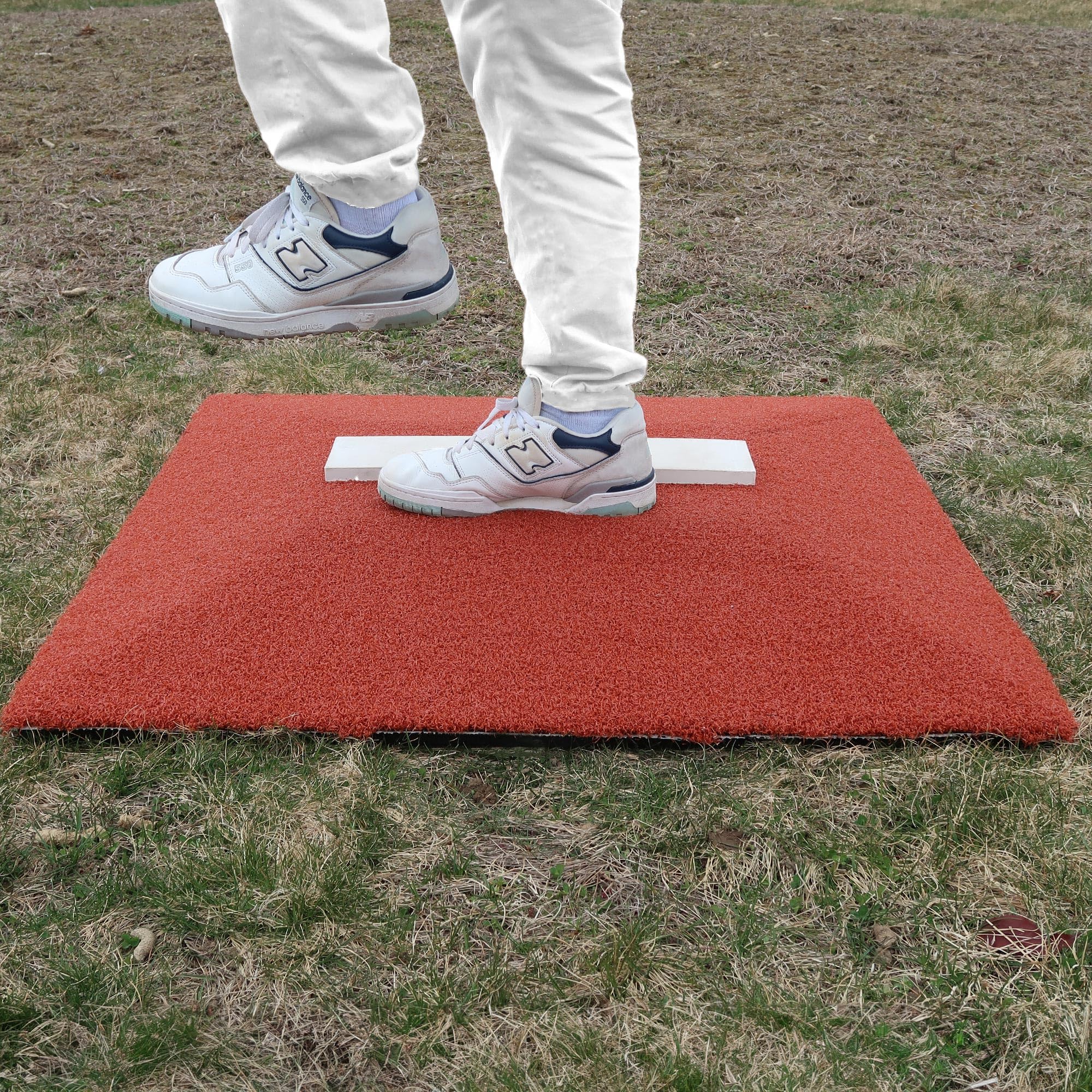 On Deck Sports One-Piece Pitching Mound for Baseball Training - Portable Practice Mound for Backyard, Youth Fields & Home Use - Perfect for Pitching Practice, Softball Drills & Backyard Games