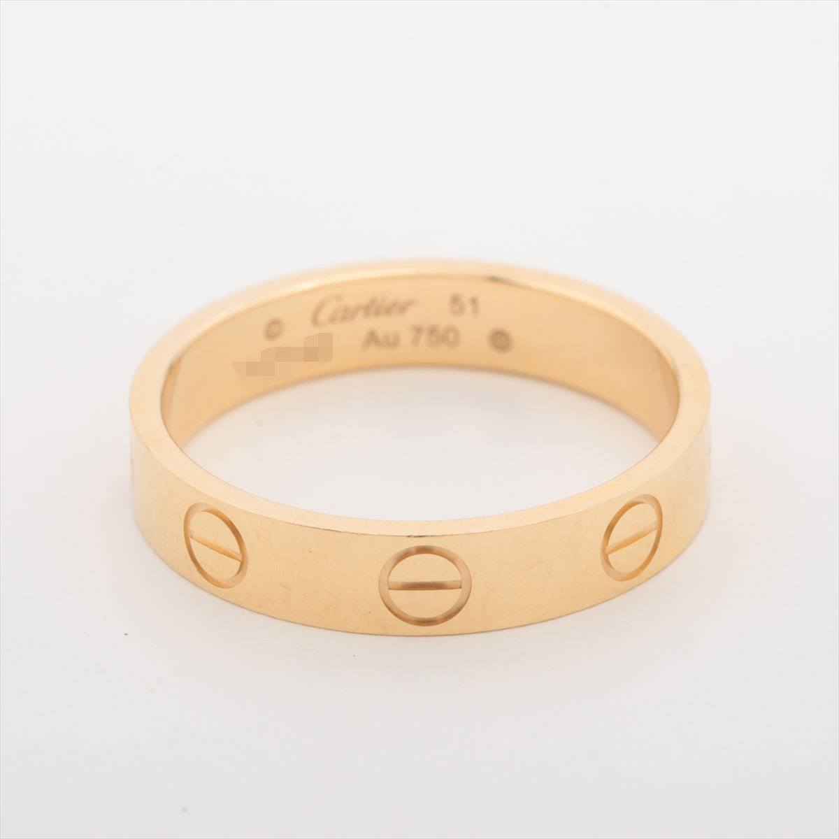 Cartier Small Love Ring 18K Yellow Gold Size 51 - Perfect for Engagements, Anniversaries & Special Occasions