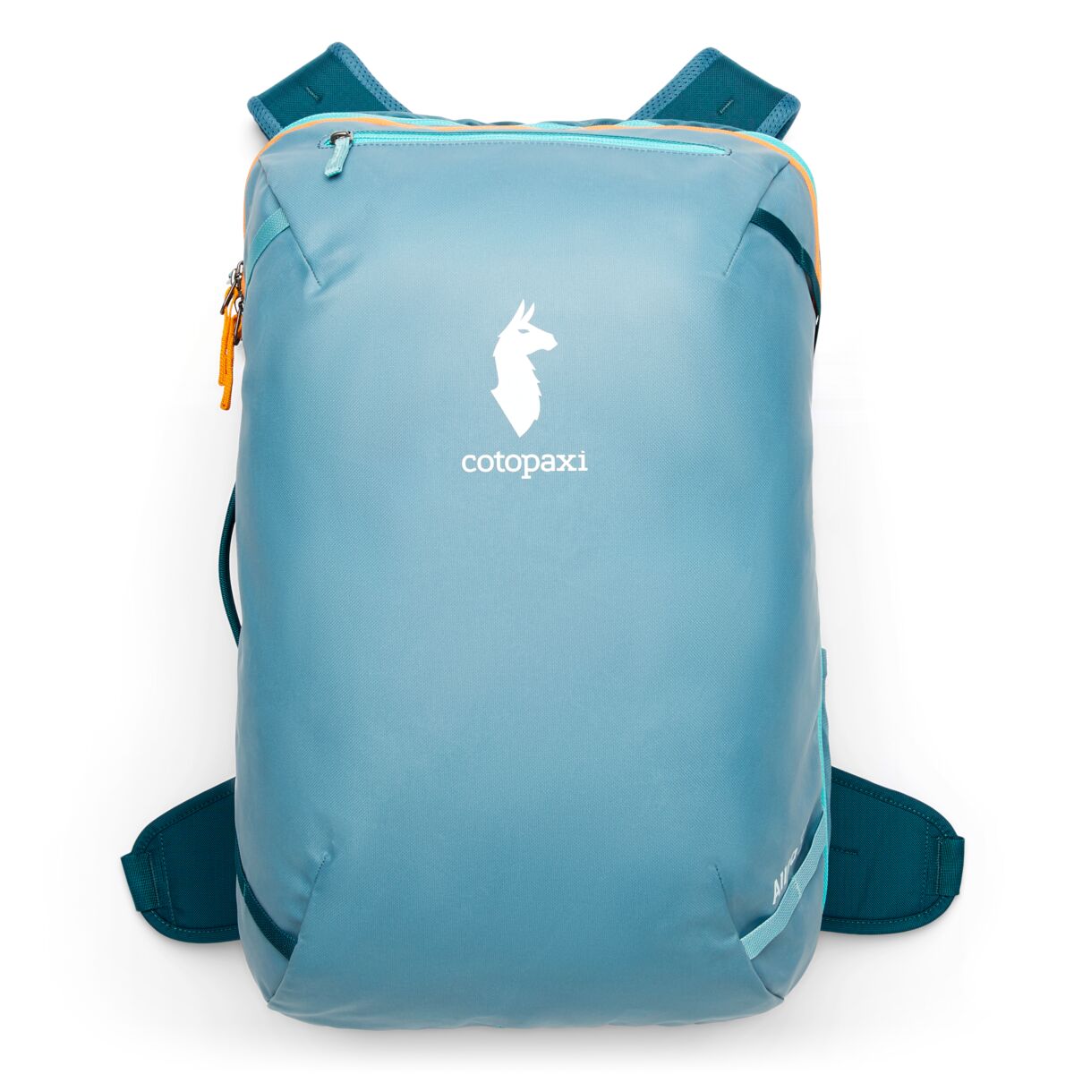Cotopaxi Allpa 35L Travel Backpack - Lightweight Carry-On Backpack for Travel & Hiking | Water-Resistant & Durable | Blue Spruce/Abyss Color | Perfect for Weekend Trips & Outdoor Adventures