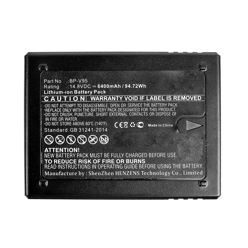 Synergy Digital Camera Battery - High Capacity 6400mAh Li-ion 14.8V Replacement for RED SM-4230RC & Sony BP-V95 - Perfect for Professional Photography, Film Making, and Outdoor Shooting