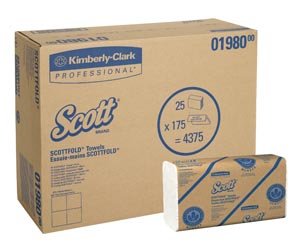 Kimberly-Clark Premium Folded Paper Towels - Bulk Pack for Kitchen, Restaurant & Commercial Cleaning Use