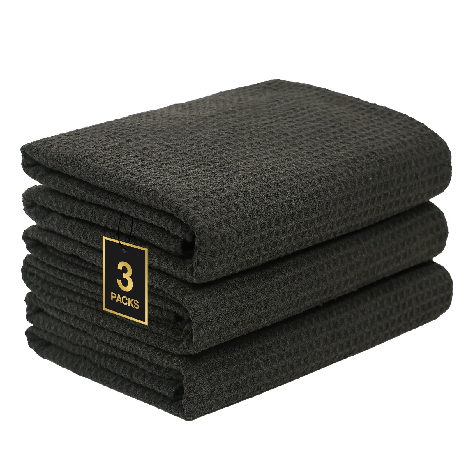 Premium Quick Dry Microfiber Camping & Gym Towels - 3 Pack Large 27