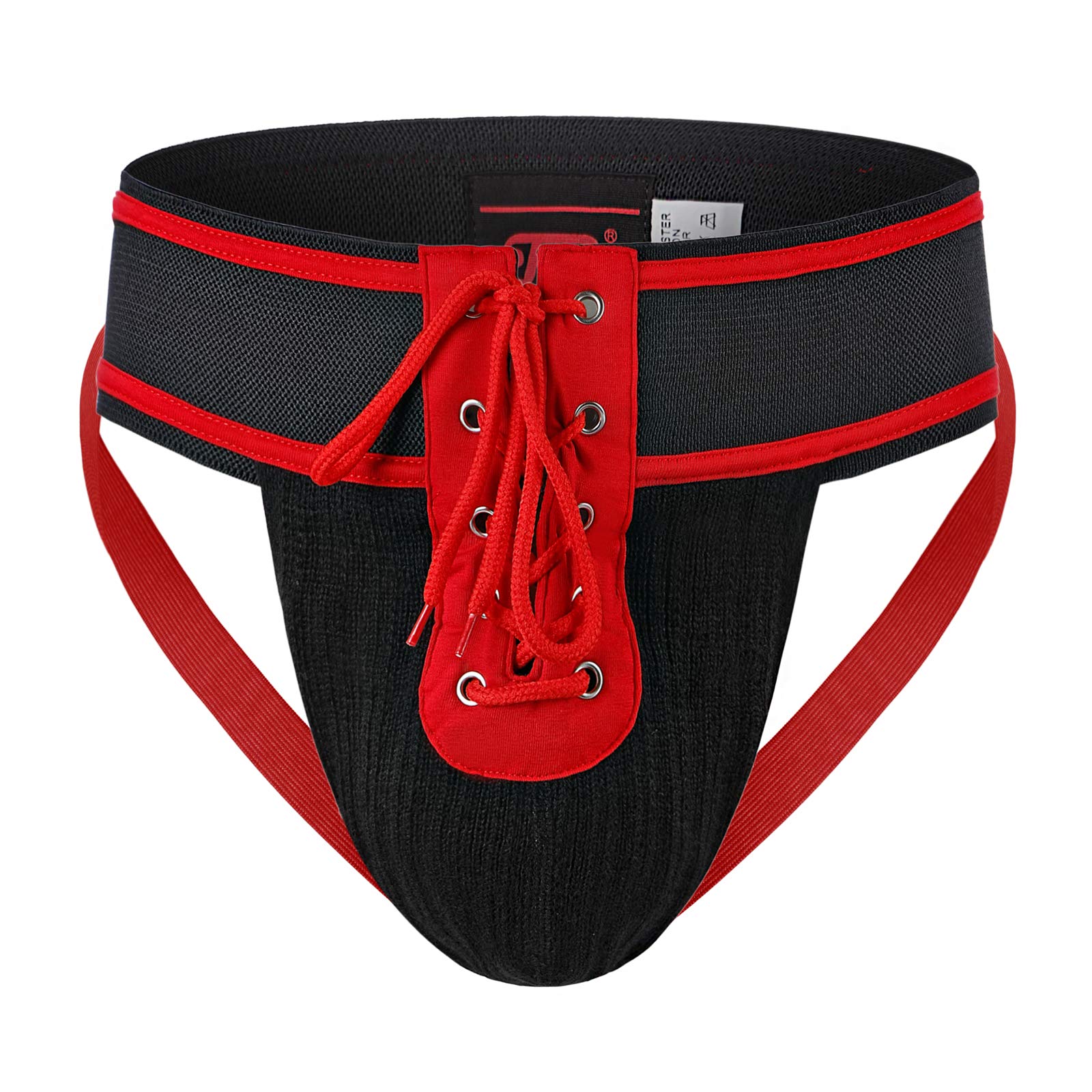 YUFEIDA Men's Underwear Thongs Jockstrap Athletic Supporters with Drawstring - Comfortable Underwear for Sports, Gym & Daily Wear