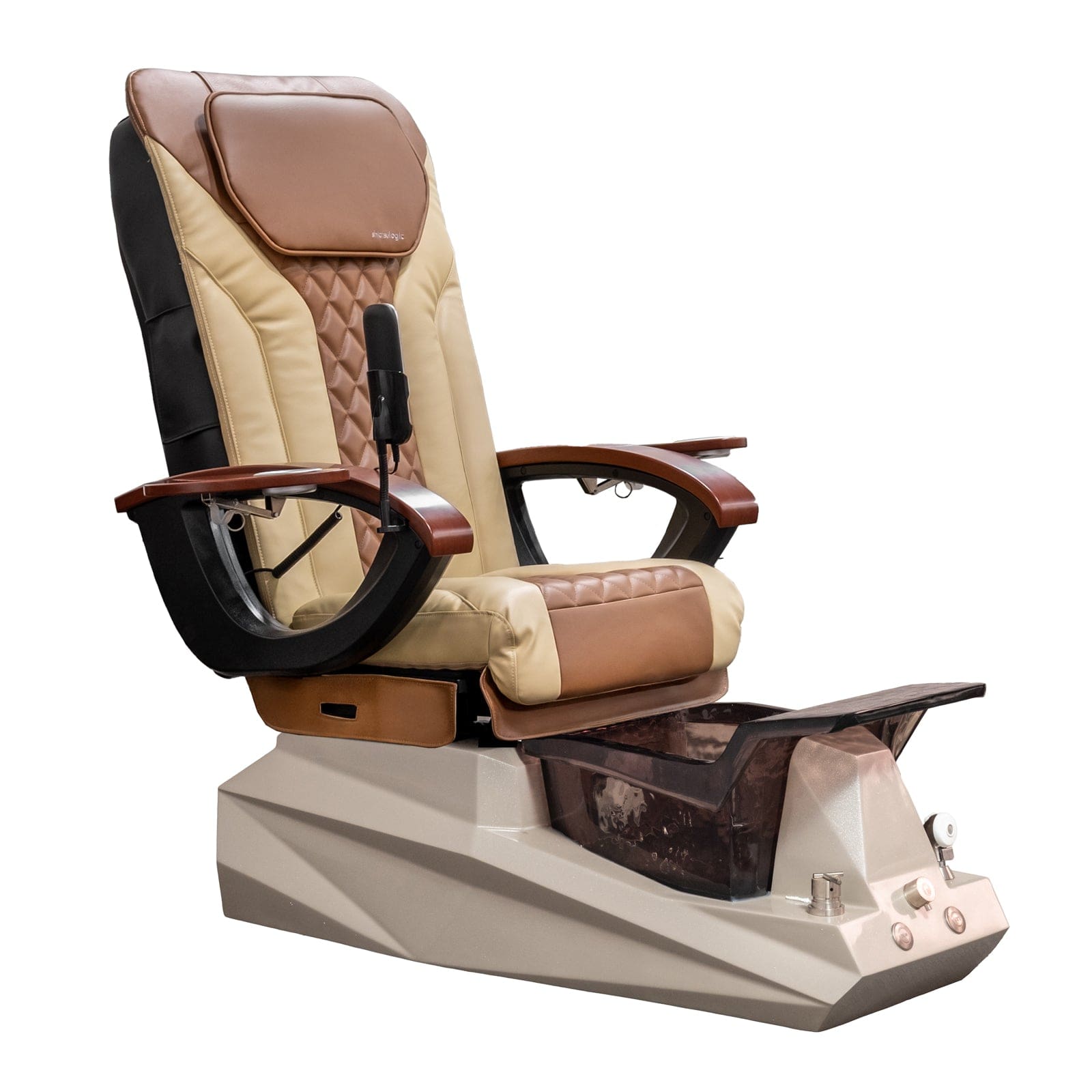 Professional DIAMOND EX R Pedicure Chair for Salon & Spa - Hydraulic Massage Pedicure Station with Adjustable Footrest & Comfortable Design - Perfect for Nail Salons, Spas & Beauty Clinics