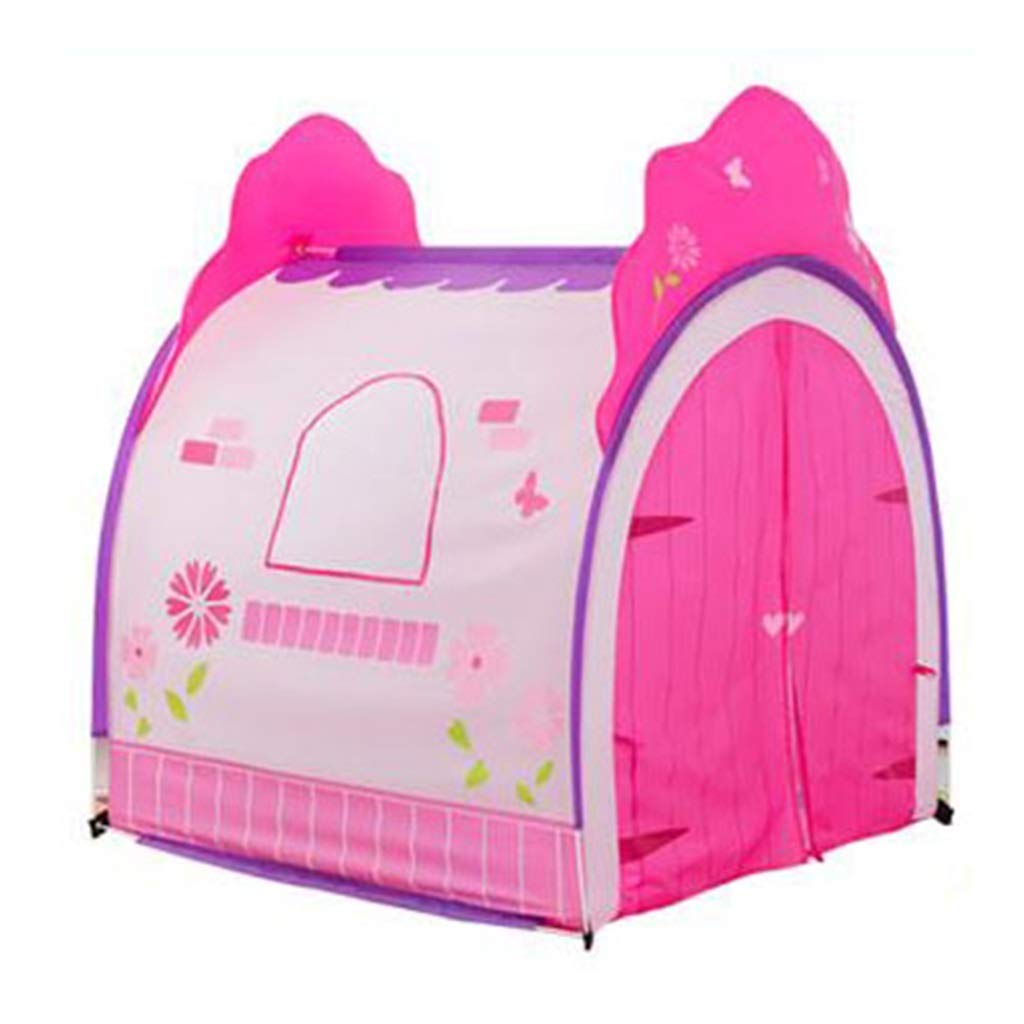 **Pink Princess Castle Play Tent for Kids - Indoor Starry Sky Dream House Toy for Girls & Boys, Perfect for Bedroom Playroom & Birthday Gifts (Size C)**