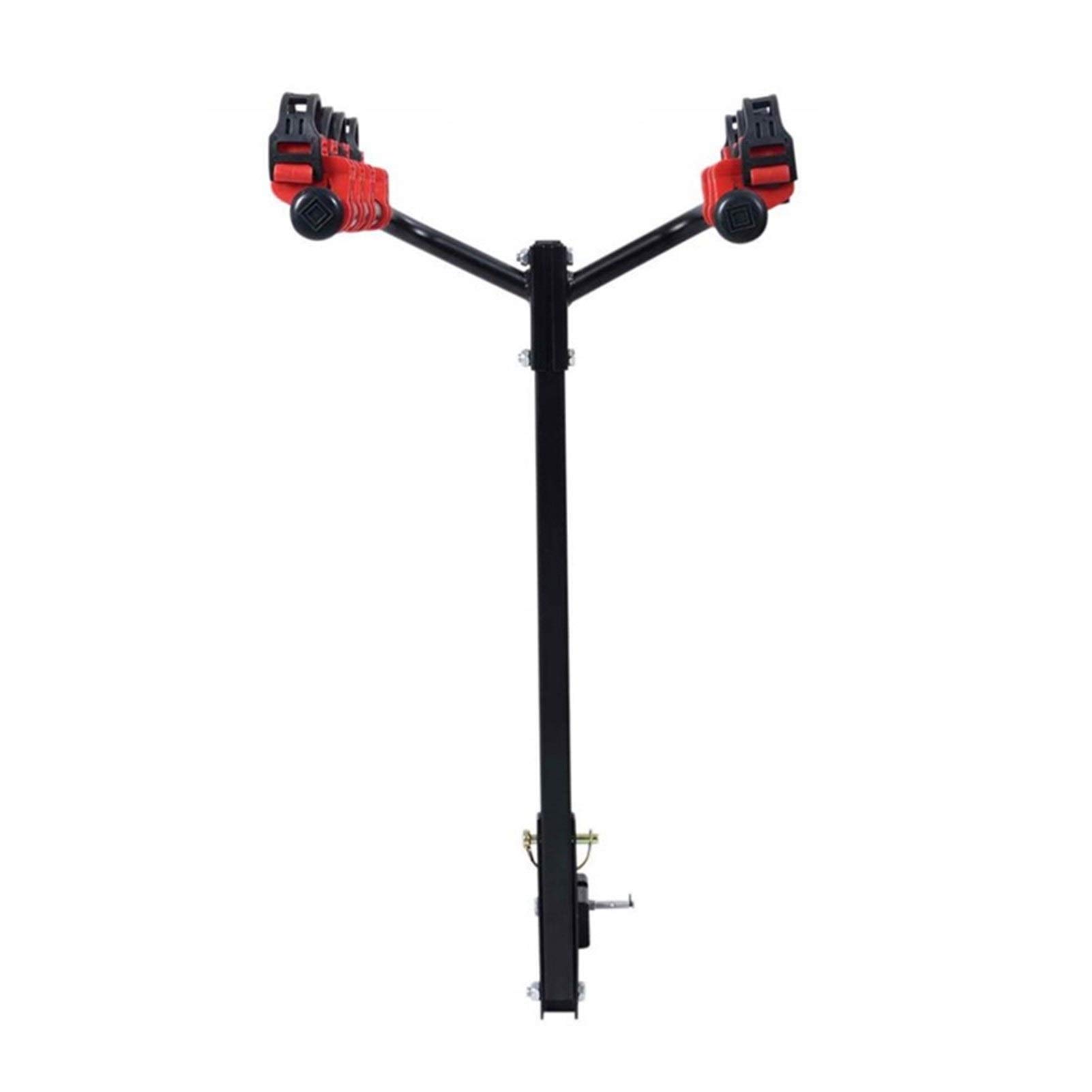 **Heavy Duty 4-Bike Car Trunk Mount Bike Rack with Winch Synthetic Rope – Fits 2