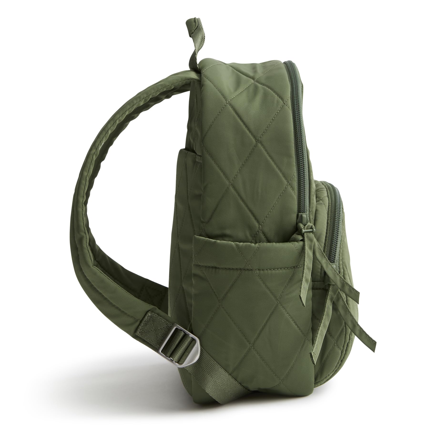 Vera Bradley Women's Small Banbury Backpack - Performance Twill, Bronze Green, One Size - Perfect for Work, School & Travel