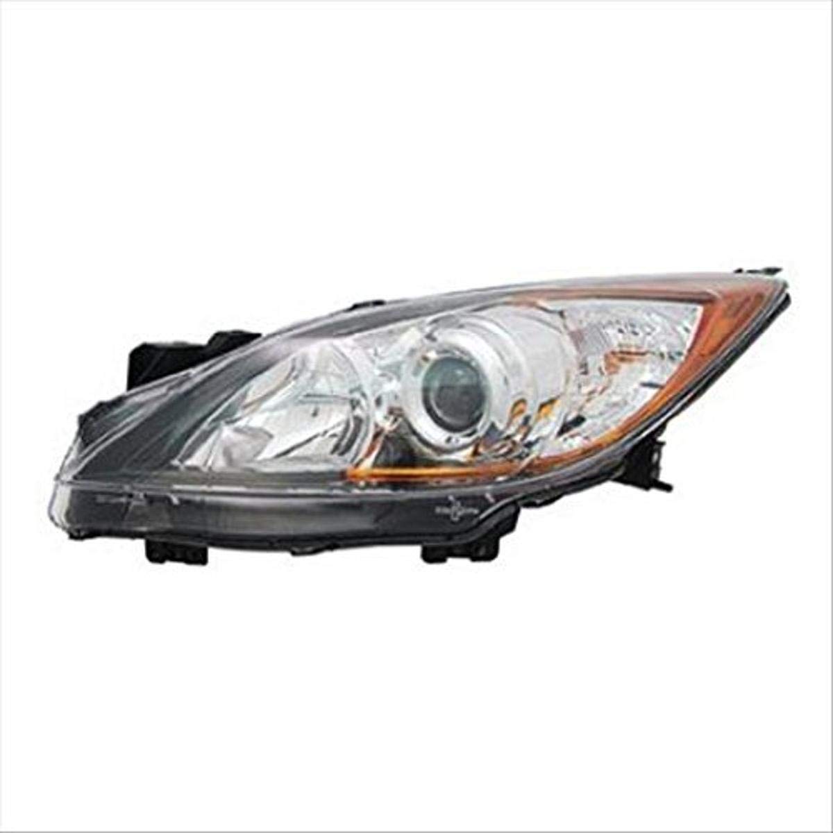 OE Replacement Headlight Assembly for Mazda 3 2012-2013 - Direct Fit (Partslink MA2518130) - Perfect for Night Driving & Foggy Conditions
