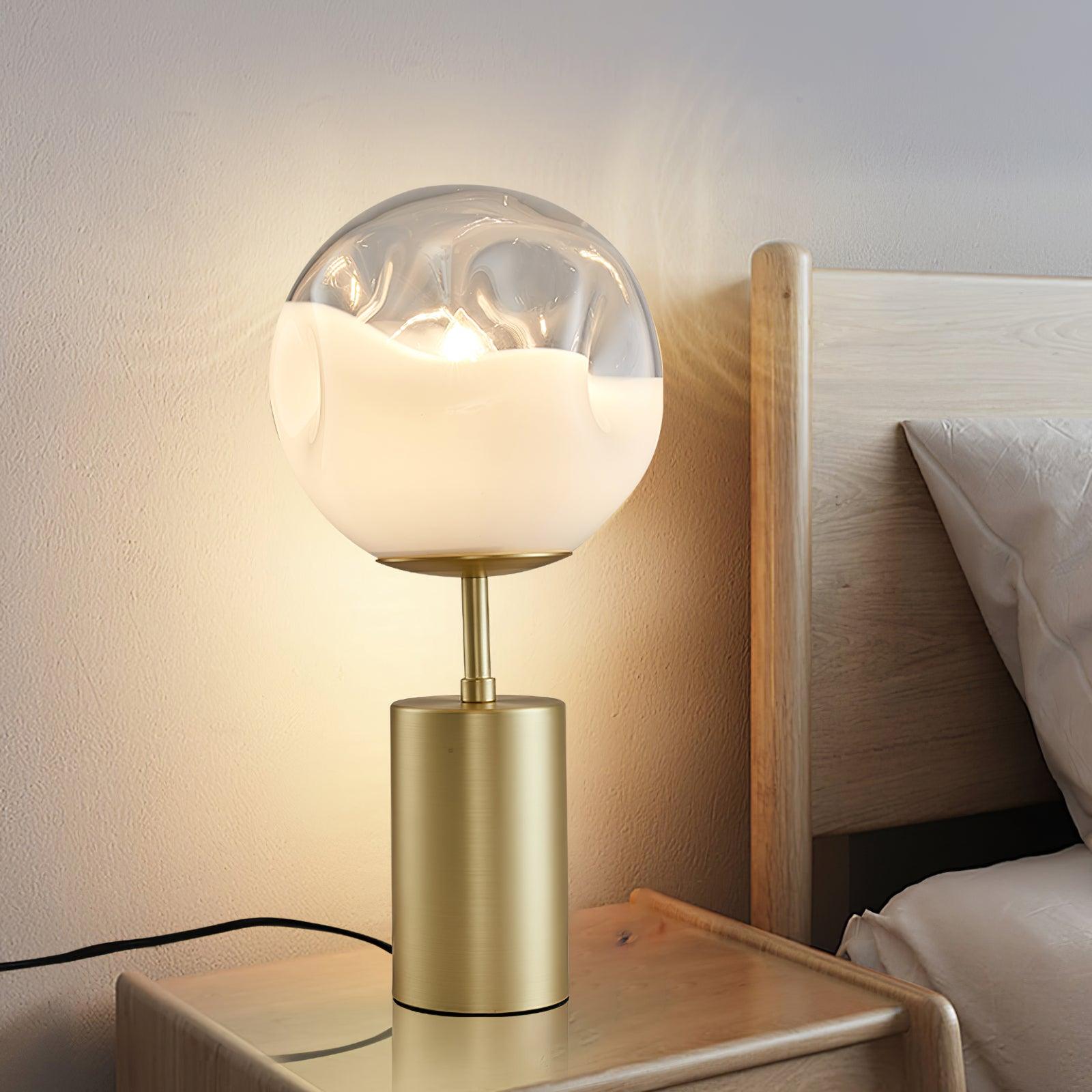 Ecar Table Lamp - Modern LED Desk Light with Adjustable Brightness for Home, Office, and Study Room - Perfect for Reading, Working, and Nightstand Use