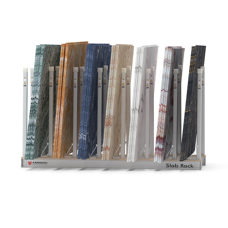 Aardwolf Slab Rack Set - Premium Marble & Granite Slab Holder for Countertop Installation - Perfect for Stone Fabricators, Contractors & DIY Home Renovation Projects