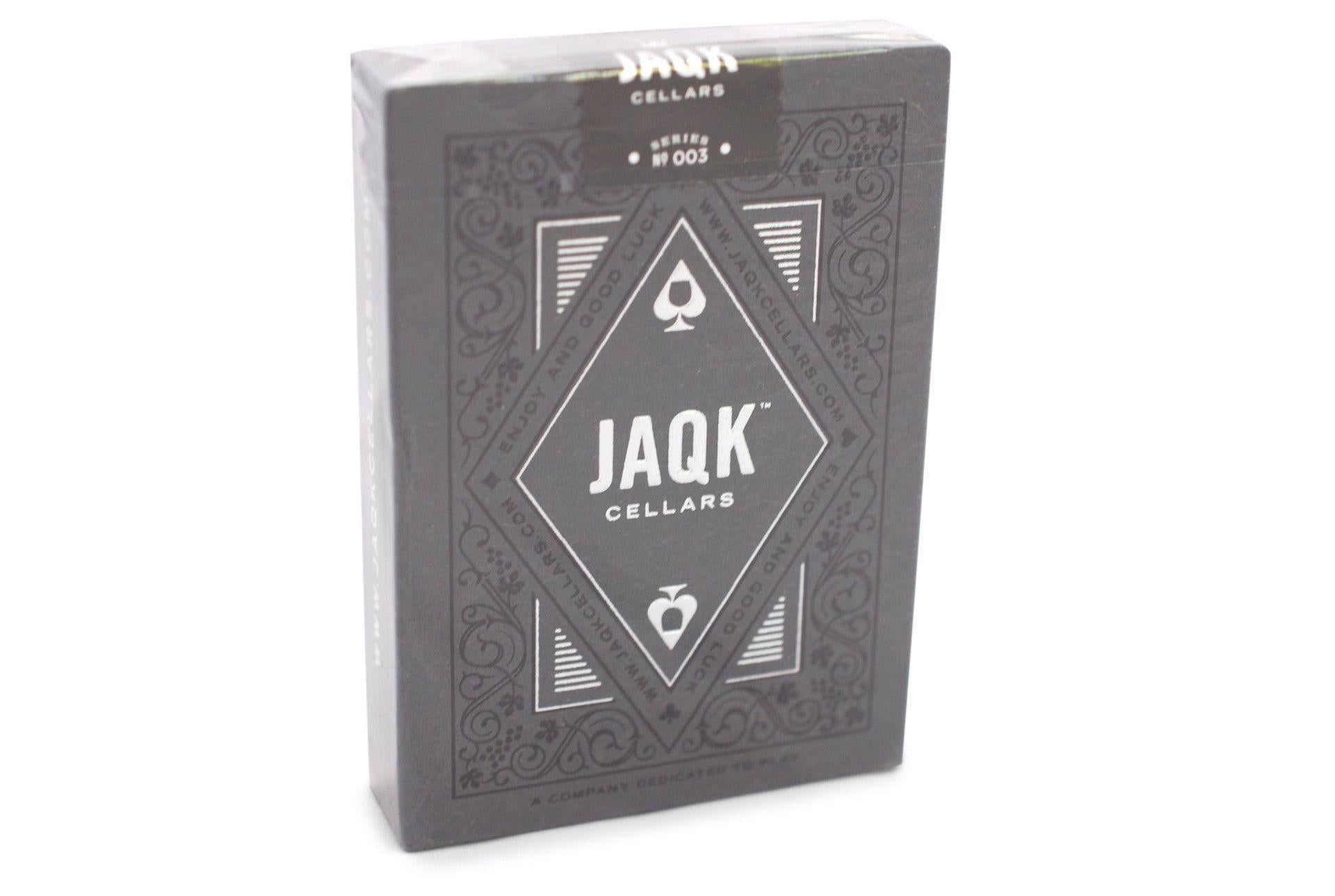 Black Jaqk Playing Cards - Premium Poker Cards for Magic Tricks, Cardistry & Game Nights - Perfect for Professional Magicians, Card Enthusiasts & Home Entertainment