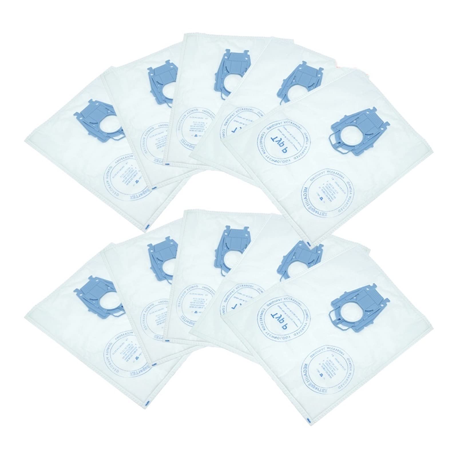Bosch Vacuum Cleaner Dust Bags Type P 468264 461707 BBS800 BSG61830/03 - 10 Pack Replacement Bags Compatible with Bosch & Hoover Vacuums - Ideal for Home Cleaning & Floor Care