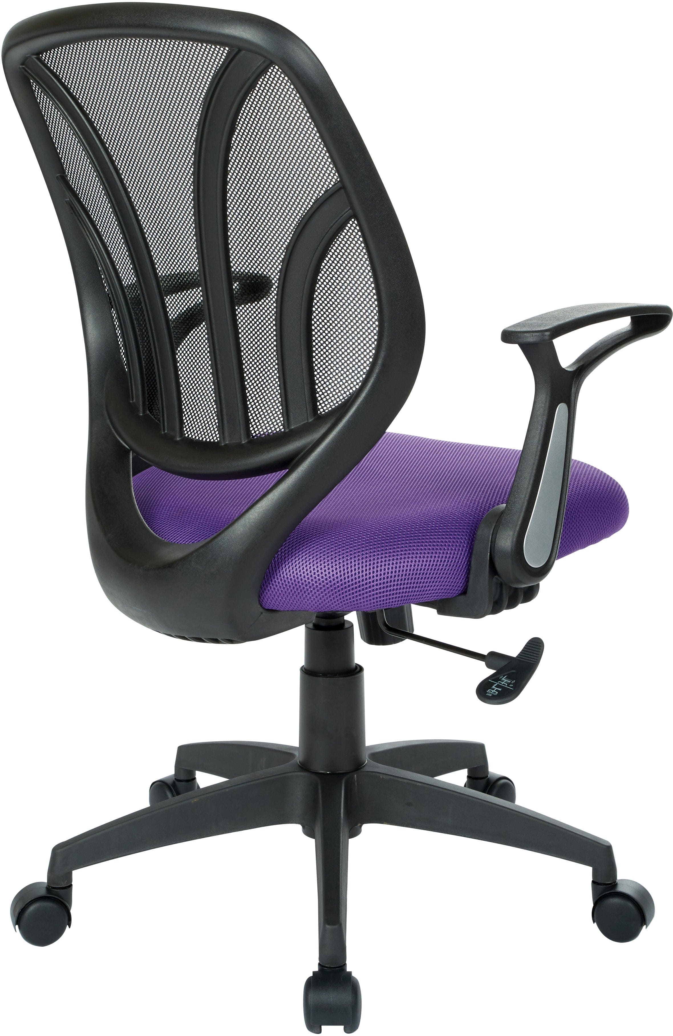 Office Star Screen Back Chair [EM69202N] - Ergonomic Mesh Office Chair with Adjustable Height & Lumbar Support for Home & Office Workspaces