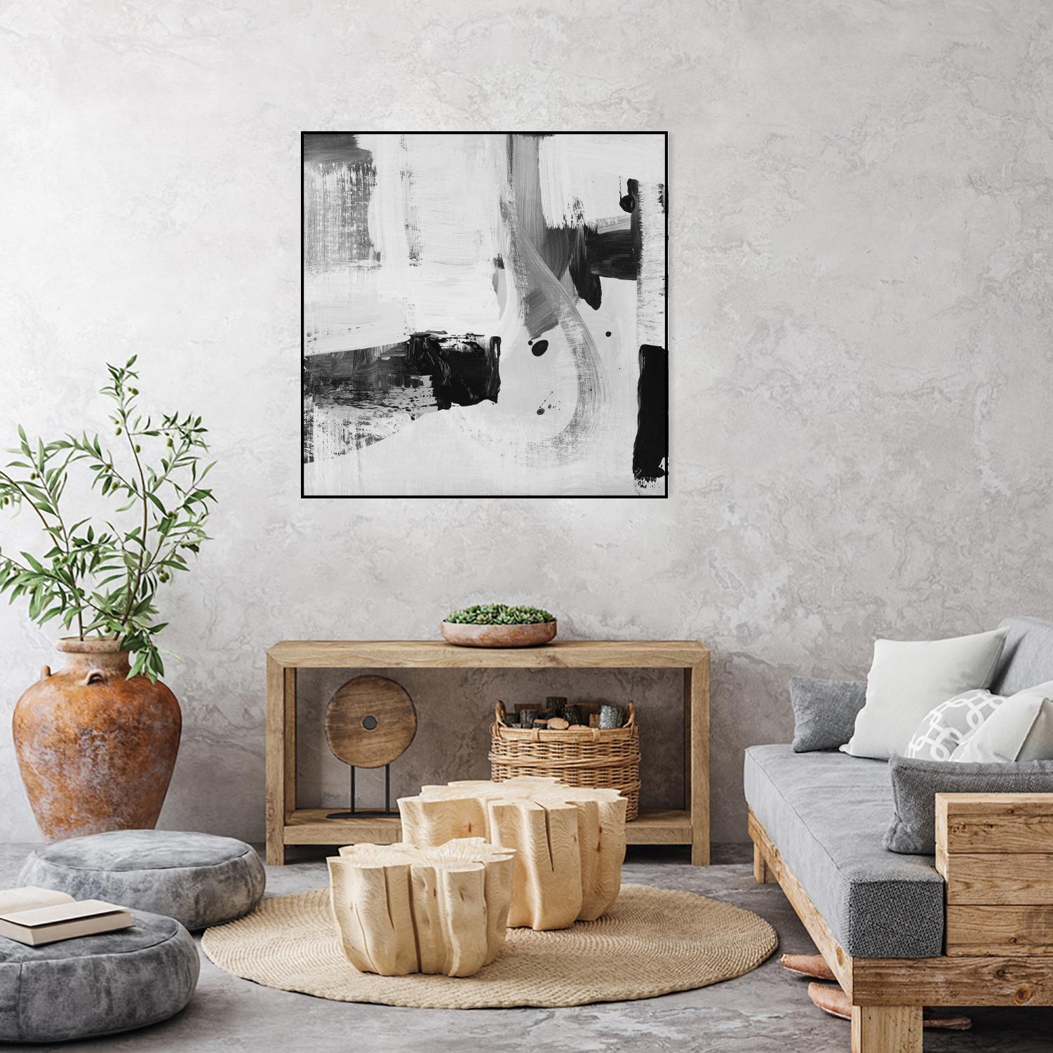 City Scene I - Urban Landscape Wall Art Print for Home & Office Decor | Perfect for Living Room, Bedroom, or Workspace Aesthetic
