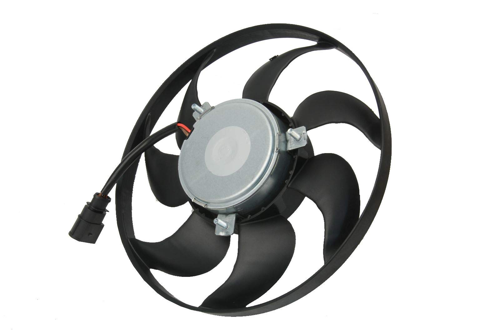 URO Parts 1KM959455E Right Side 200W Auxiliary Cooling Fan Assembly (295mm) - Perfect for BMW, Mercedes & VW Vehicle Cooling System Maintenance & Repair