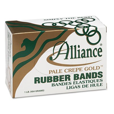 Premium Pale Crepe Gold Rubber Bands - Size 32 (3