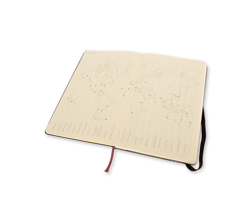 Moleskine 12-Month Horizontal Weekly Planner - Hard Cover Notebook for Work, School & Daily Organization | Perfect for Professionals & Students