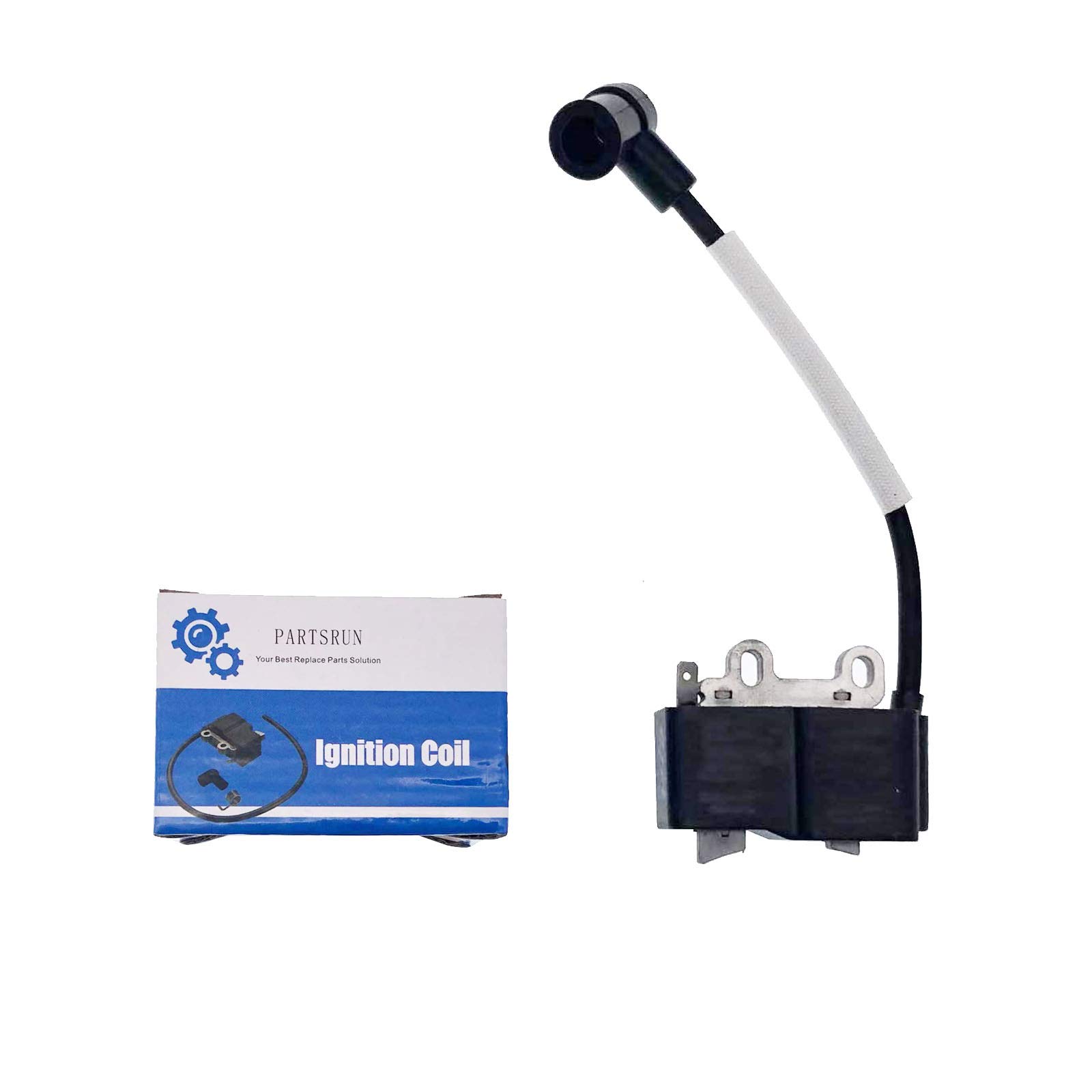 PARTSRUN ID#C9148 Ignition Coil Replacement for Echo SRM-210 SRM211 GT200 PE200 PE201 GT201i HC150 HC151 PPF210 PPF211 Trimmer - Includes Boot & Spring ZF274-1 - Perfect for Lawn Maintenance & Landscaping Equipment Repair