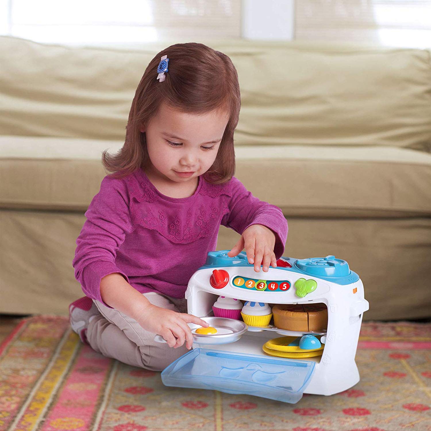 LeapFrog Number Lovin' Oven Toy - Interactive Learning Toy for Kids Ages 2-5, Educational Baking Playset with Numbers & Counting - Perfect for Pretend Play, Math Skills & Early Childhood Development