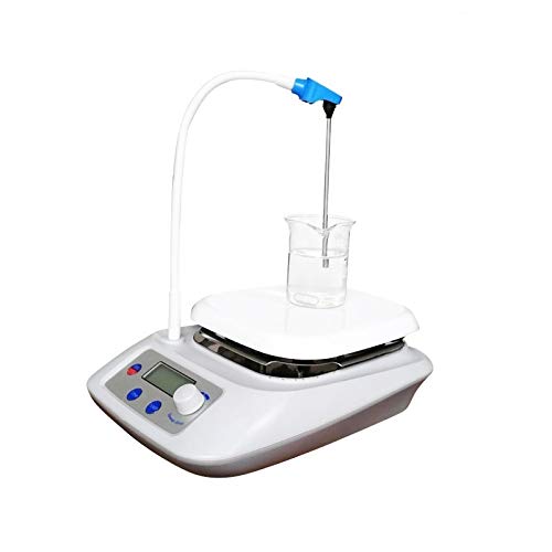 Digital Display Magnetic Stirrer with Timer & Heating Function - Ideal for Lab Experiments, Chemistry, and DIY Science Projects