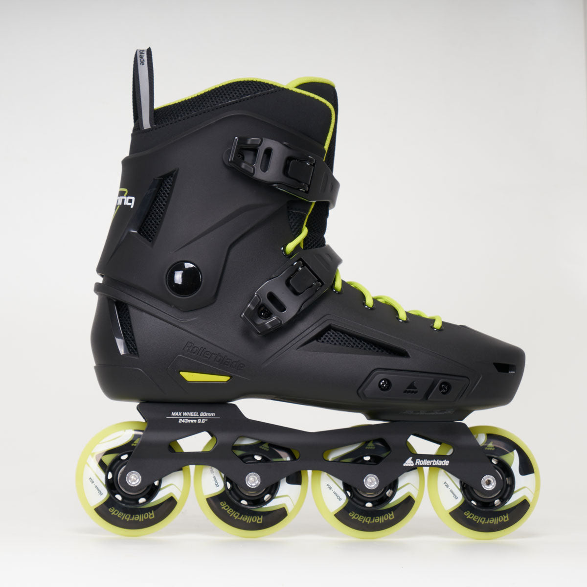 Rollerblade Lightning 80 Inline Skates for Men & Women - Comfortable Fitness & Recreational Skating for Outdoor & Indoor Use