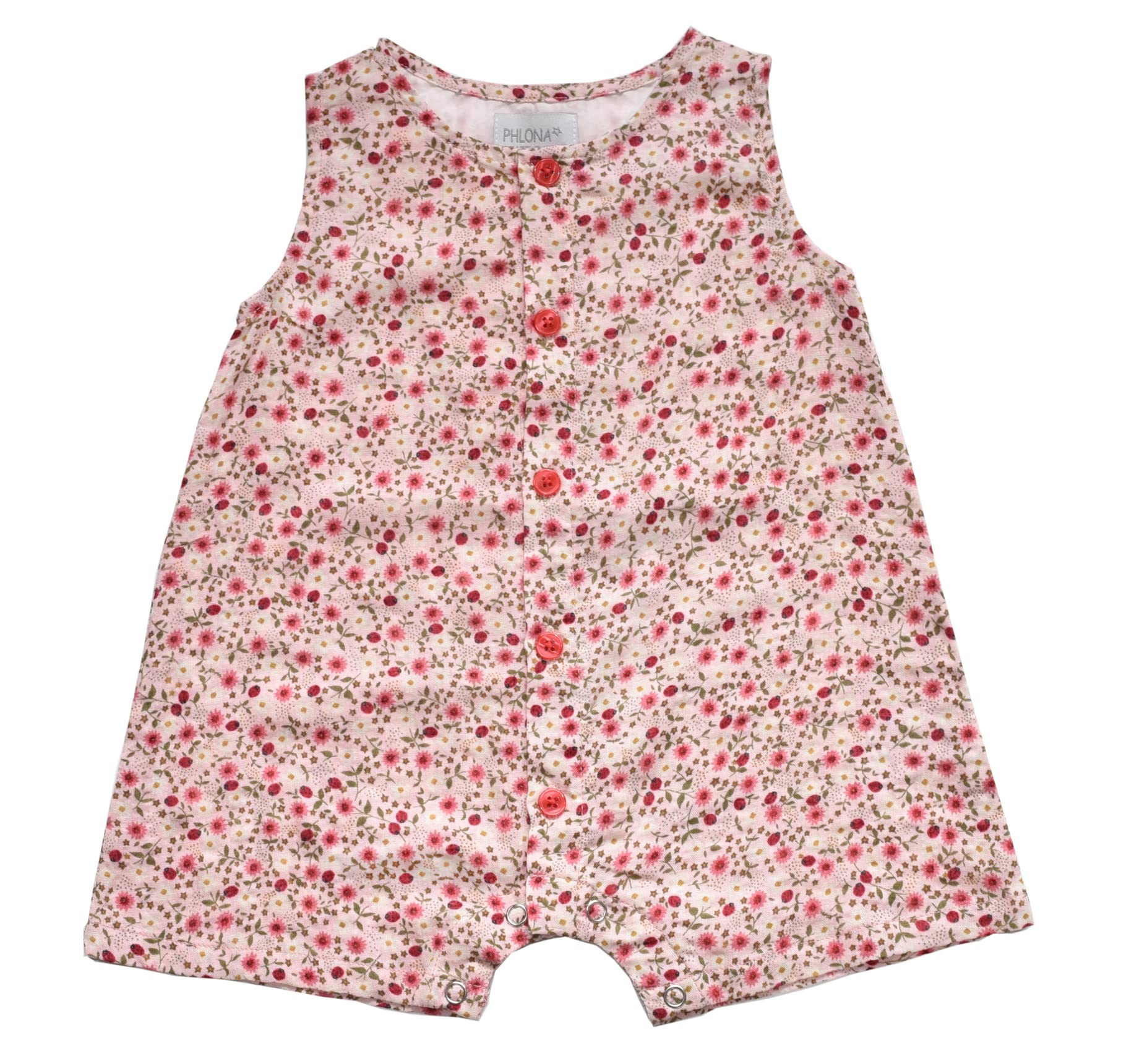 Floral Baby Bodysuit & Bubble Romper Set - Soft Cotton Summer Sundress Outfits for Girls & Boys | Perfect for Beach, Photo Shoots & Casual Playdates