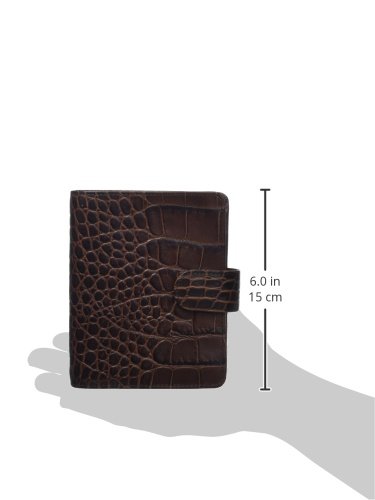 Filofax 17-026014 Classic Clock Small Personal Organizer in Chestnut - Perfect for Office, School & Daily Planning