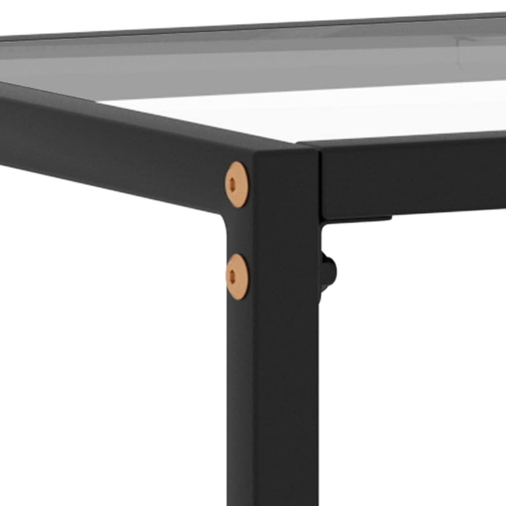 Modern Glass Console Table - 31.5