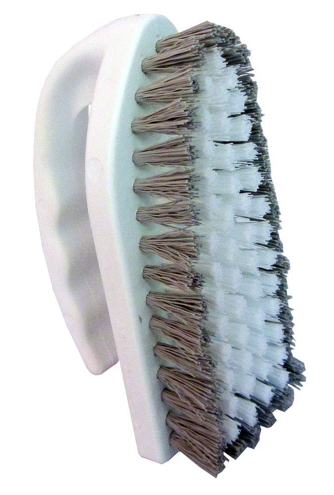 Heavy Duty Pool Cleaning Scrub Brush with Extendable Handle - Stain Remover for Concrete, Tile & Vinyl Pools - Perfect for Above Ground & Inground Pool Maintenance