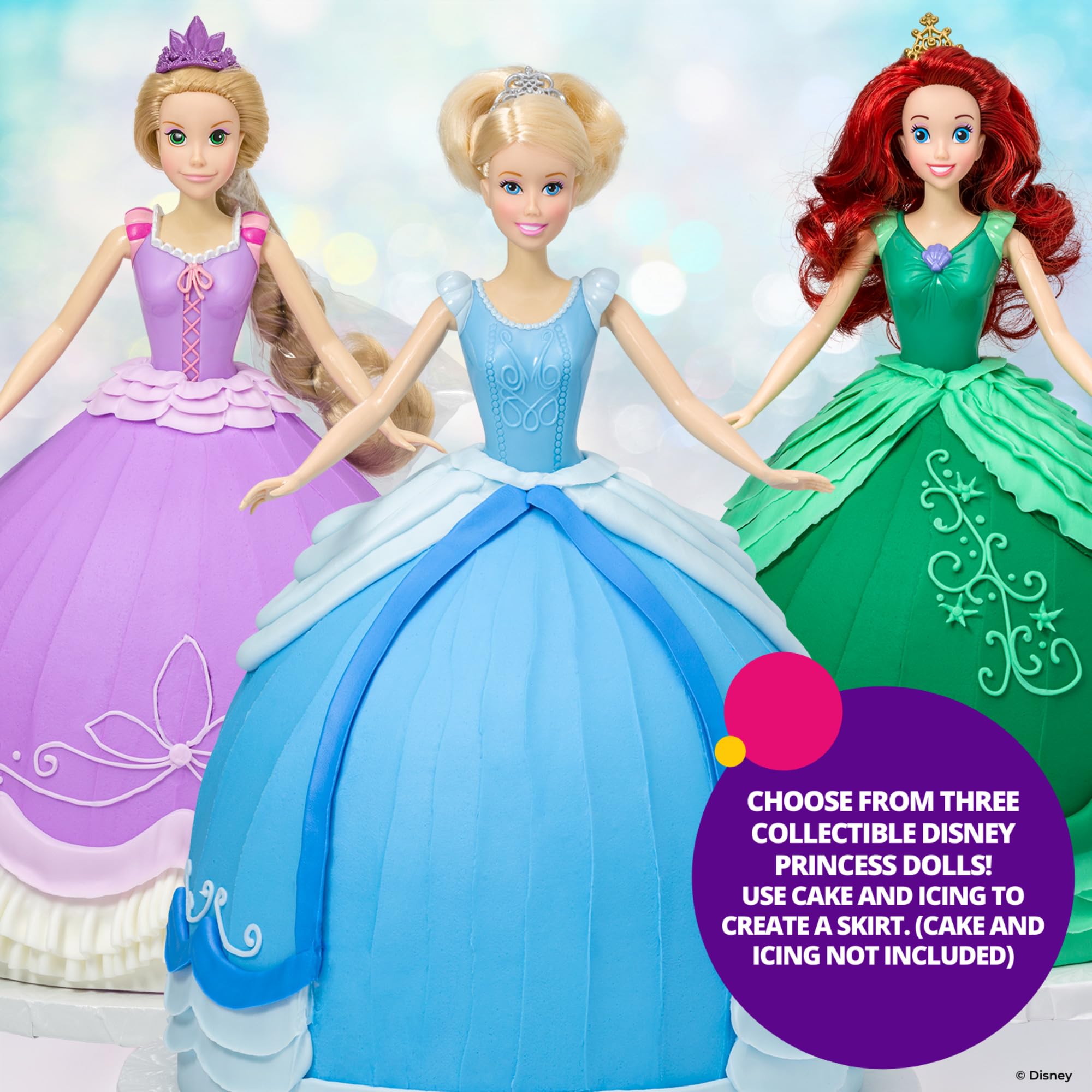 Disney Princess Cinderella Cake Topper - 11