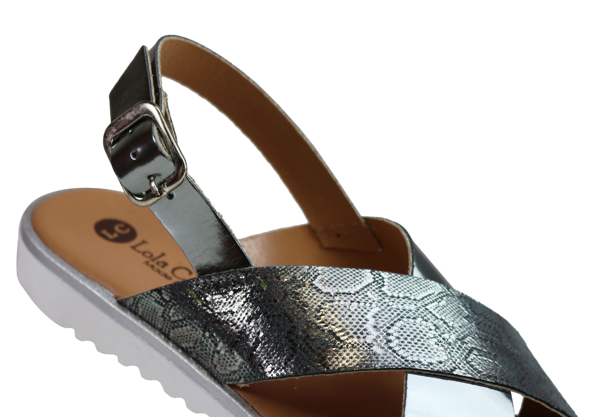 Lola Canales Gara Women's Comfortable Leather Sandals - Handmade in Spain - Perfect for Summer, Beach & Casual Outings