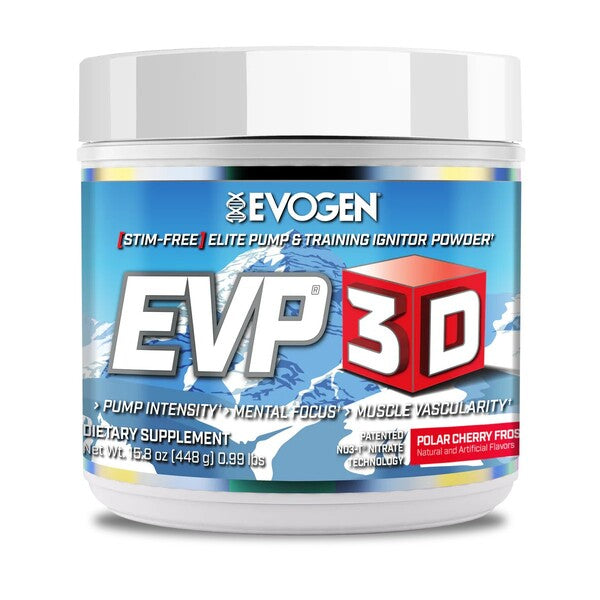 Evogen EVP 3D Premium Weight Gainer - 448g Muscle Building Supplement for Athletes & Bodybuilders - Perfect for Post-Workout Recovery & Muscle Growth