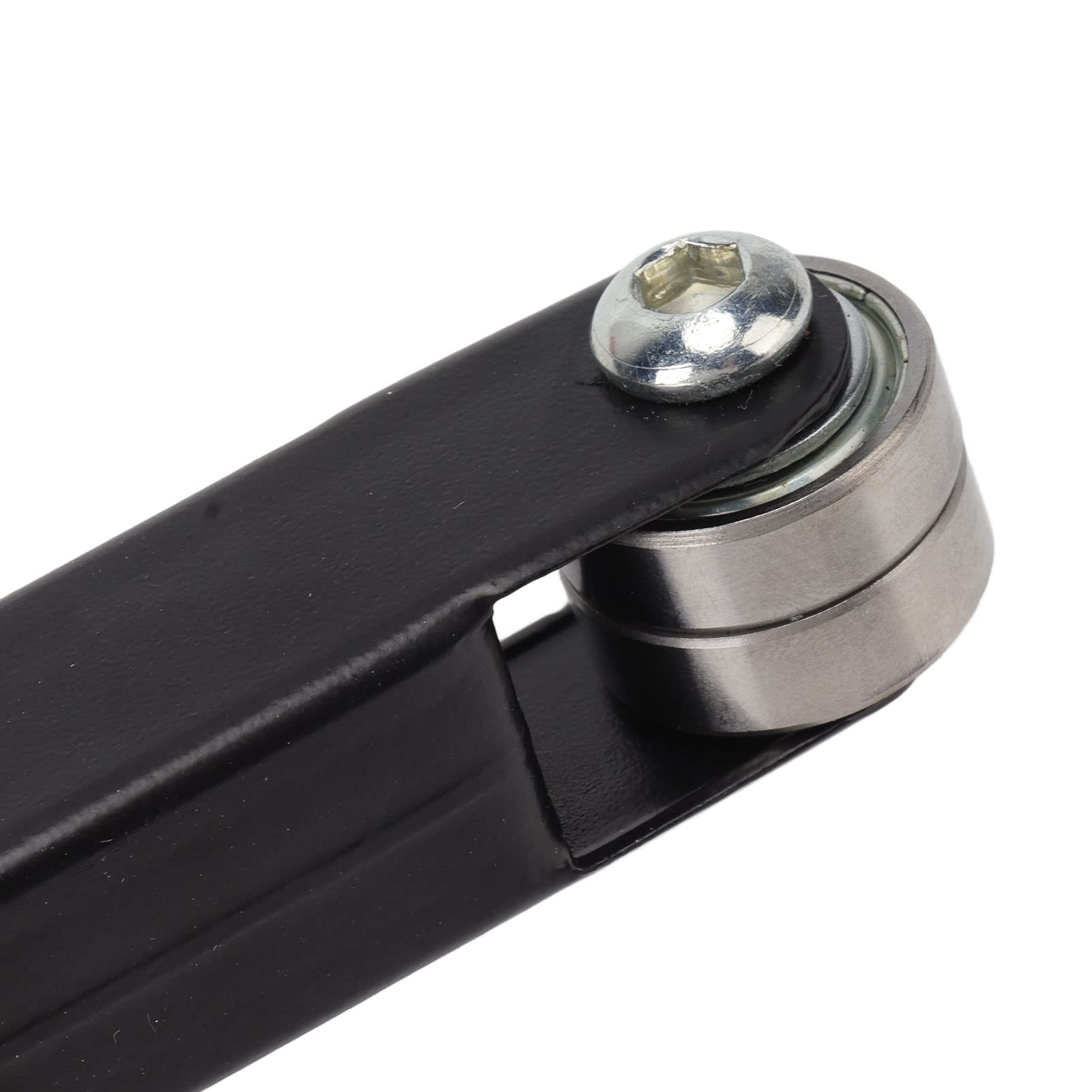 Fdit Belt Sander Attachment - Detailing File Sander & Belt Grinder Parts - Durable Steel Construction, Low Noise, High Stability Sanding Machine for Knife Making, Pipe Gaps & Hole Detailing - Perfect for Metalworking, Woodworking & DIY Projects