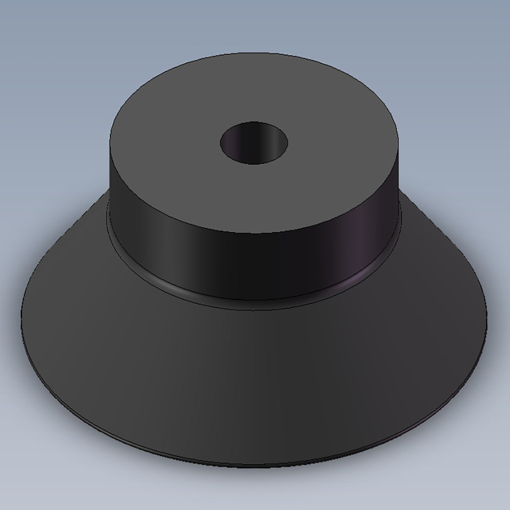 MM493C 23 Rubber Feet - Non-Slip Furniture Pads for Chairs, Tables & Cabinets - Protects Floors from Scratches & Noise - Ideal for Home & Office Use