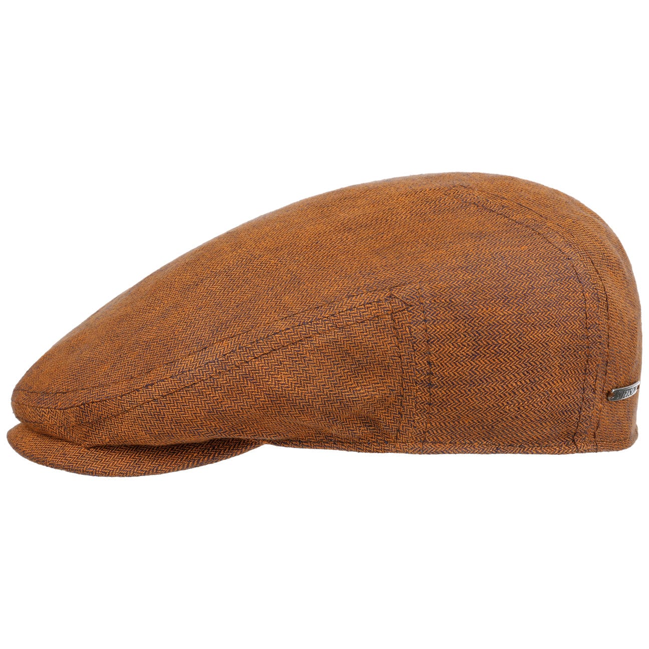 Stetson Descott Linen Flat Cap for Men - Classic Summer Ivy Newsboy Hat for Outdoor, Golf & Casual Wear