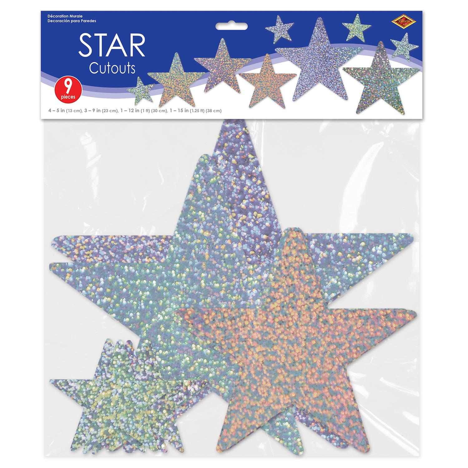 108 Pack Beistle Star Party Cutouts - Colorful Party Decorations for Birthday, Baby Shower & Holiday Celebrations - Perfect for Wall, Ceiling & Table Decor