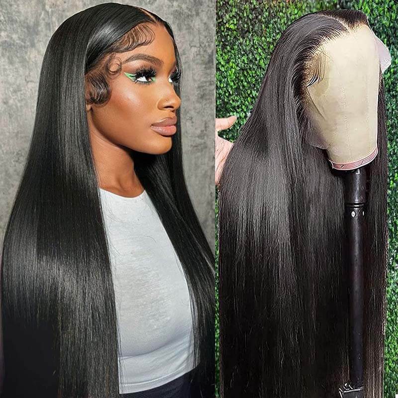Eullair No-Sew 5x5 13x4 13x6 Lace Front Wigs - Straight/Body Wave/Deep Wave/Curly Human Hair 200% Density | Perfect for Daily Wear, Parties & Special Occasions