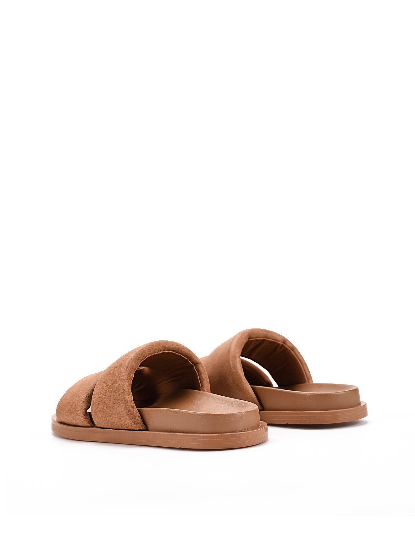 Lacey Footbed Sandals for Women - Comfortable Tan Leather Summer Sandals with Arch Support | Perfect for Beach, Vacation & Casual Outfits