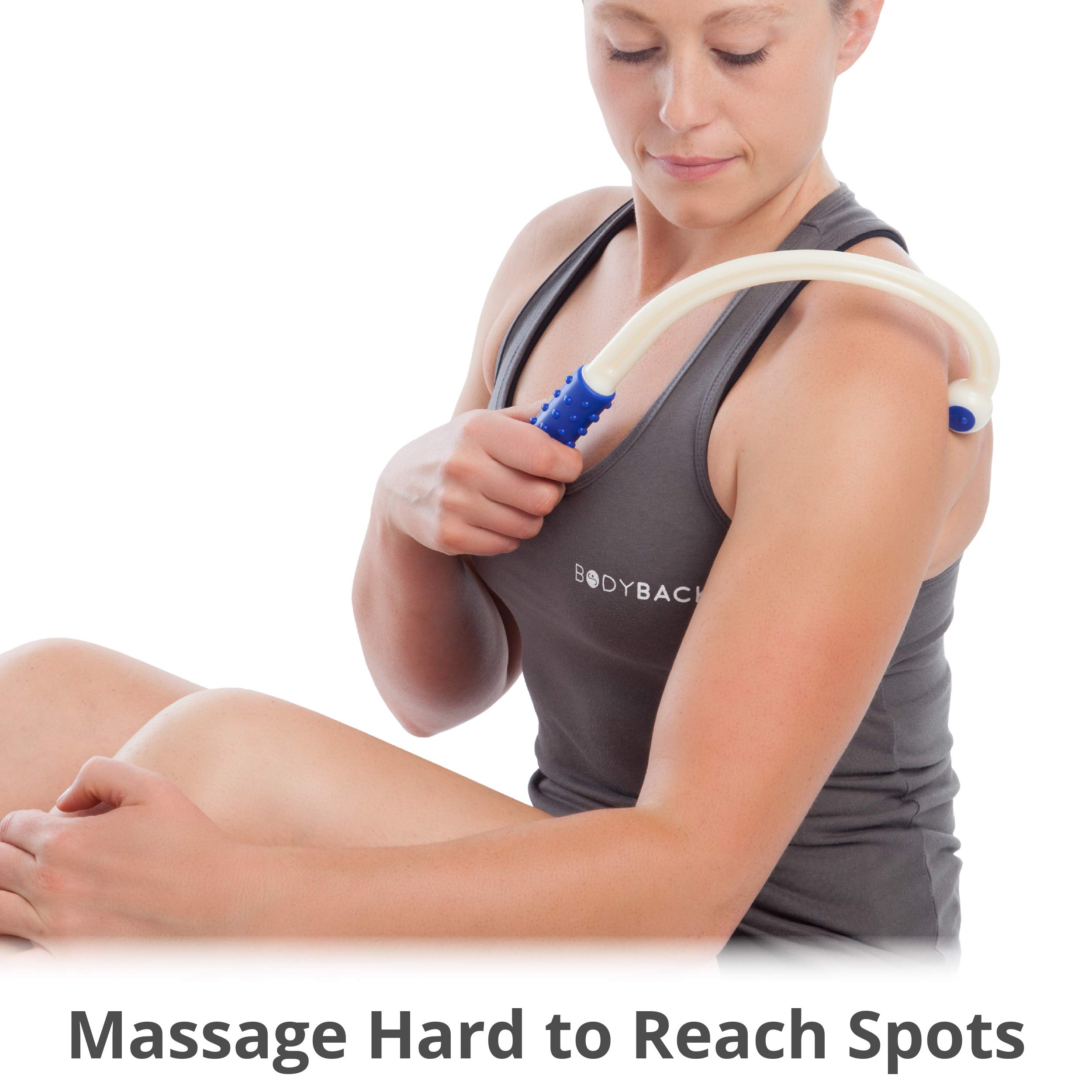 Body Back Mini - Portable Neck and Shoulder Massager for Pain Relief, Electric Muscle Relaxation - Perfect for Office, Home & Travel Use