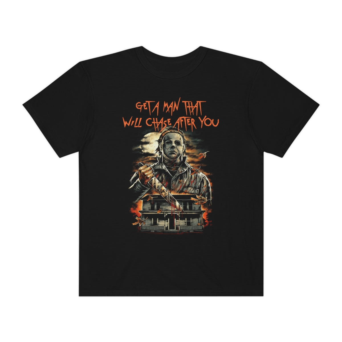 Michael Myers Halloween T-Shirt - Horror Movie Fan Shirt for Spooky Season - Perfect for Halloween Parties & Cosplay