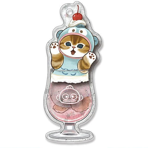 Mofusand x Sanrio 2.5 Inch Acrylic Stand Keychain - Cute Collectible Kitan Club Character Charm for Bags, Keys & Gifts | Kawaii Anime Merchandise