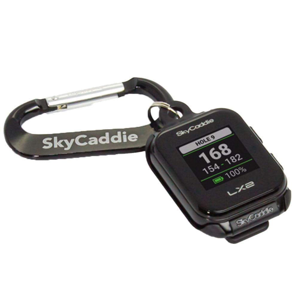 SkyGolf SkyCaddie LX2 GPS Golf Watch - Black | Accurate Rangefinder for Golfers | Perfect for Course Play & Practice