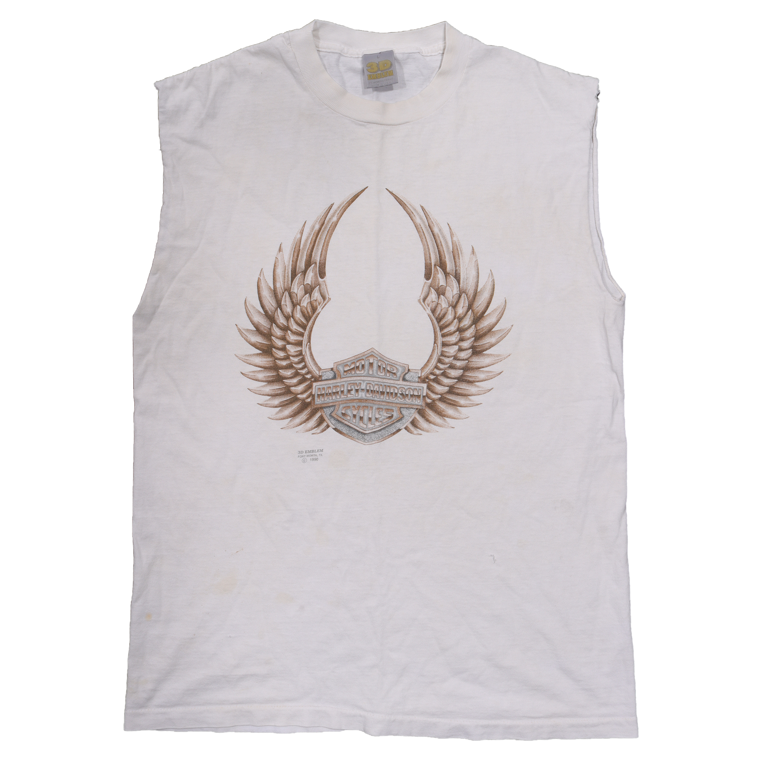 Harley Davidson 3D Emblem Logo T-Shirt for Men - Motorcycle Riding, Biker Events & Casual Streetwear
