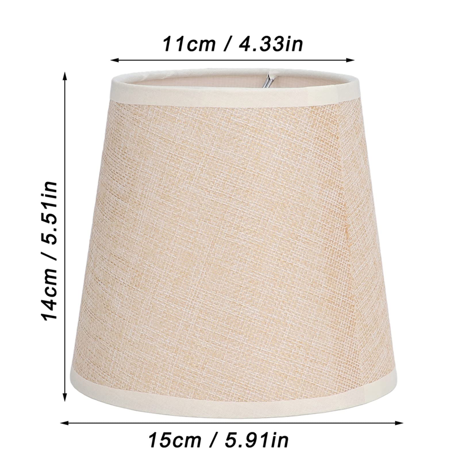3Pcs Dust Proof Lampshades - High Transmittance & Safe Design for Table Lamp, Wall Light | Perfect for Living Room, Bedroom & Home Office Lighting