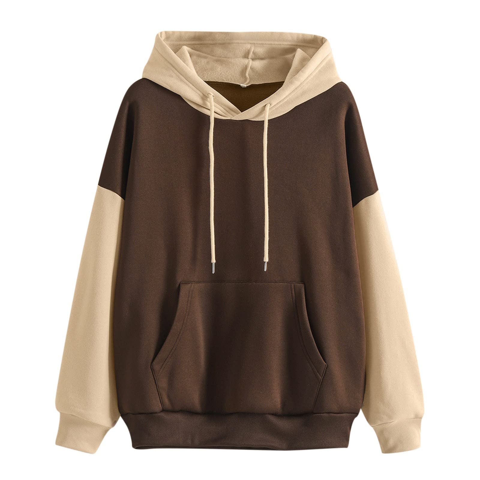 Women's White Tank Tops & Long Sleeve Hooded Sweatshirt - Casual Strap Blouse with Splice Design for Everyday Wear, Gym, and Layering Outfits