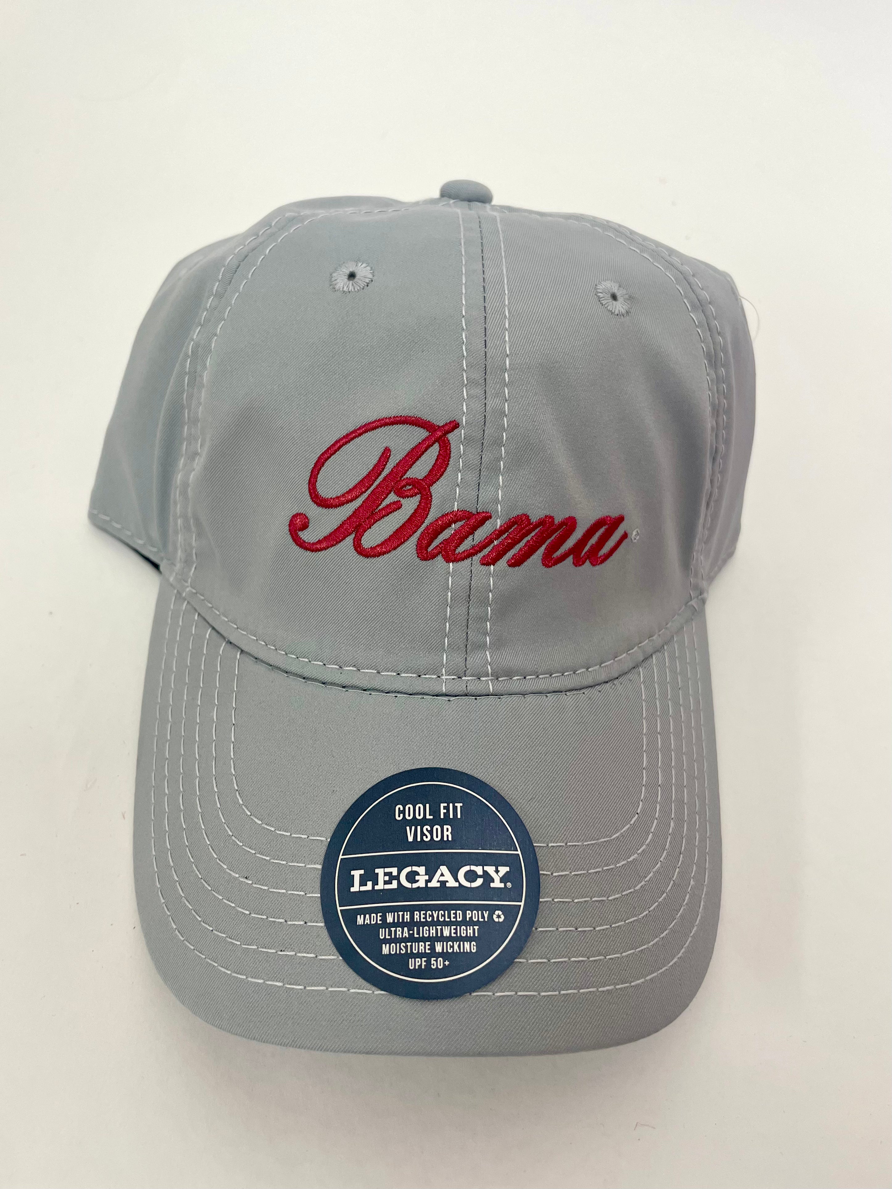 Legacy Bama Script Dri-Fit Hats - Moisture Wicking Performance Baseball Cap for Sports & Outdoor Activities