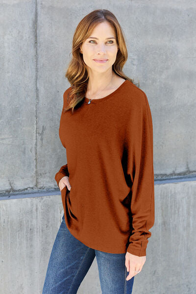 Stylish Round Neck Long Sleeve T-Shirt for Men & Women | Comfortable Cotton Casual Tee | Perfect for Everyday Wear, Layering & Outdoor Activities