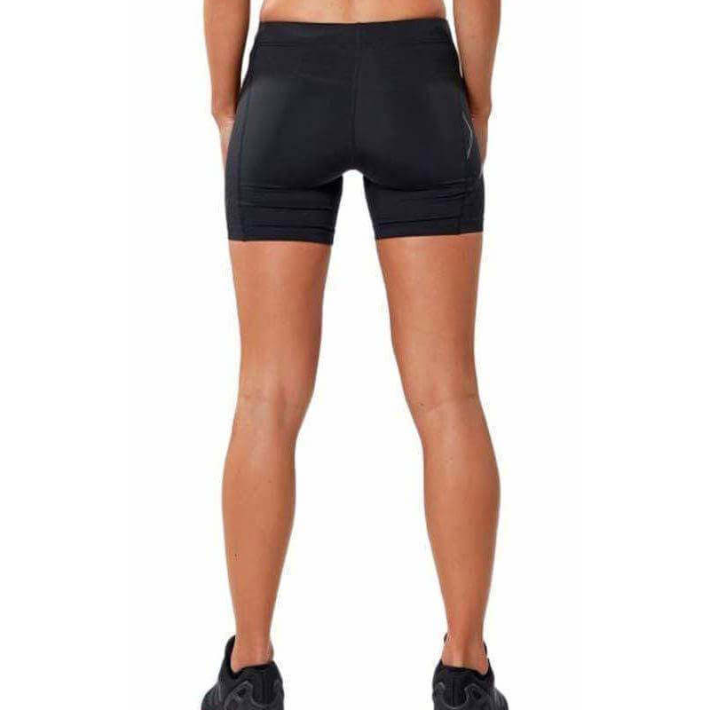2XU Women's Compression 5-Inch Game Day Shorts - High-Performance Athletic Shorts for Running, Training & Workouts - Perfect for Gym, Yoga & Active Lifestyle