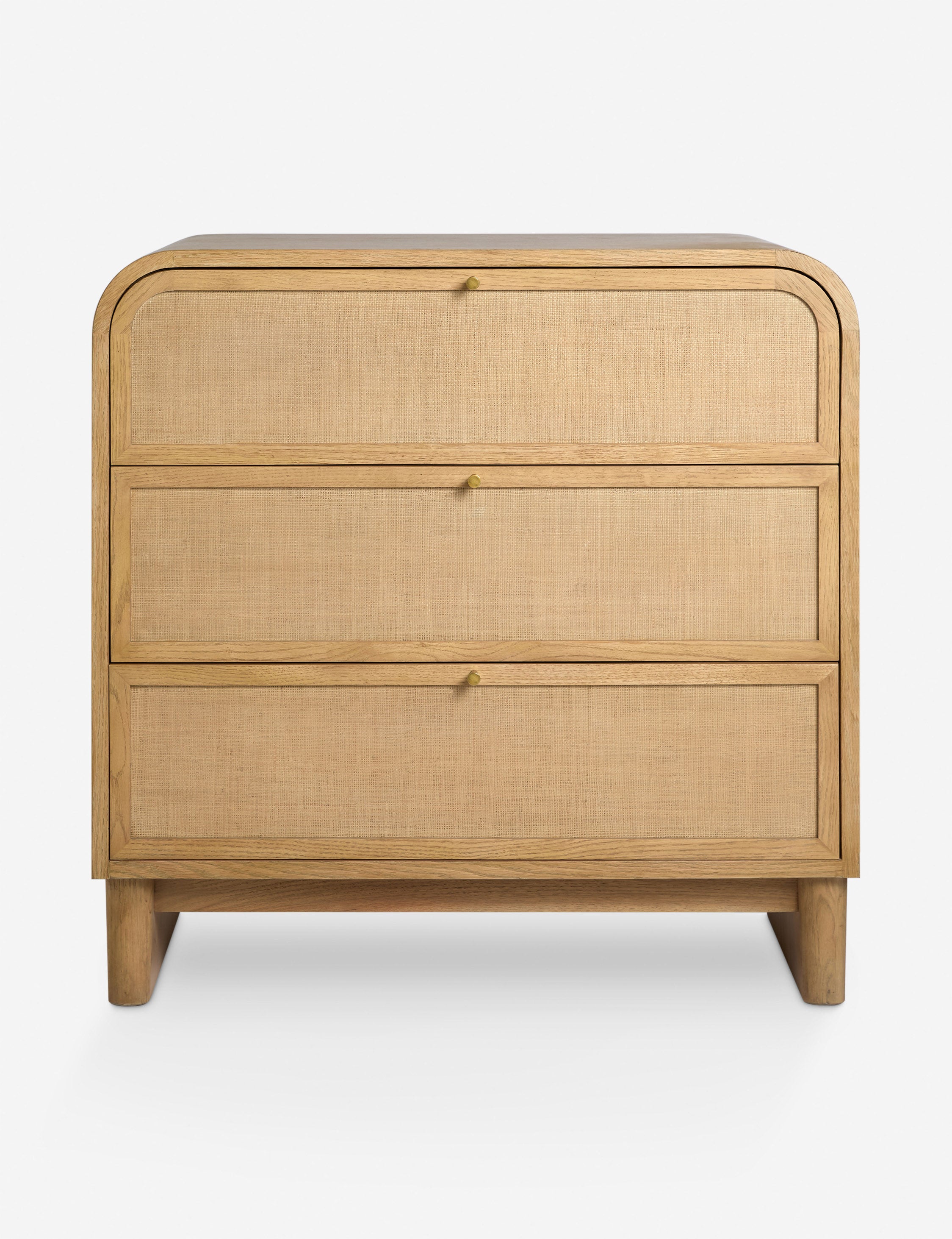 Suzette 3 Drawer Dresser - White Wooden Bedroom Storage Cabinet with Smooth Gliding Drawers | Perfect for Bedroom, Nursery, or Closet Organization
