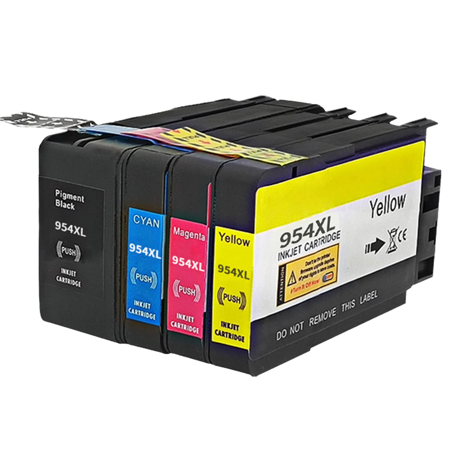 MBNK Compatible 954XL Ink Cartridge Replacement for HP Officejet PRO 7720 7730 7740 8210 8218 8710 8718 8720 8728 8730 8740 Wide Format All-in-One Printers - 4-Pack - High Yield Printing for Home Office & Business Documents